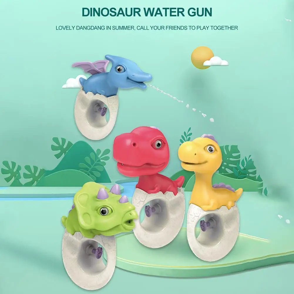 

Baby Dinosaur Water Gun Toys For Kids Summer Beach Squirt Blaster Pistol Spray Bath Swim Game Toy For Children Shower Tool V2O2