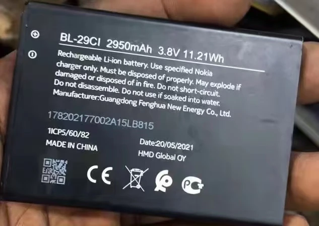 

nokia C10 C20 2950MAh for Bl-29ci BL-29CI Battery