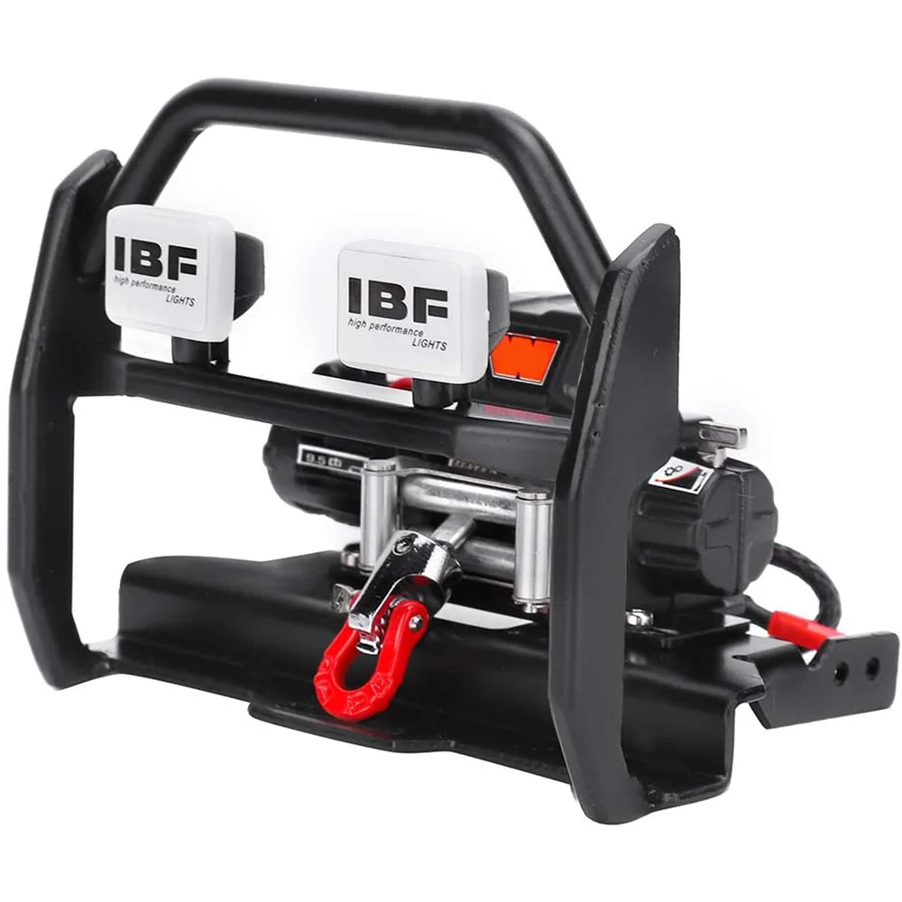 

RC Metal Front Bumper RC with Winch 3-Way Channel Controller Compatible for TRAXXAS TRX6 G63 TRX4 G500