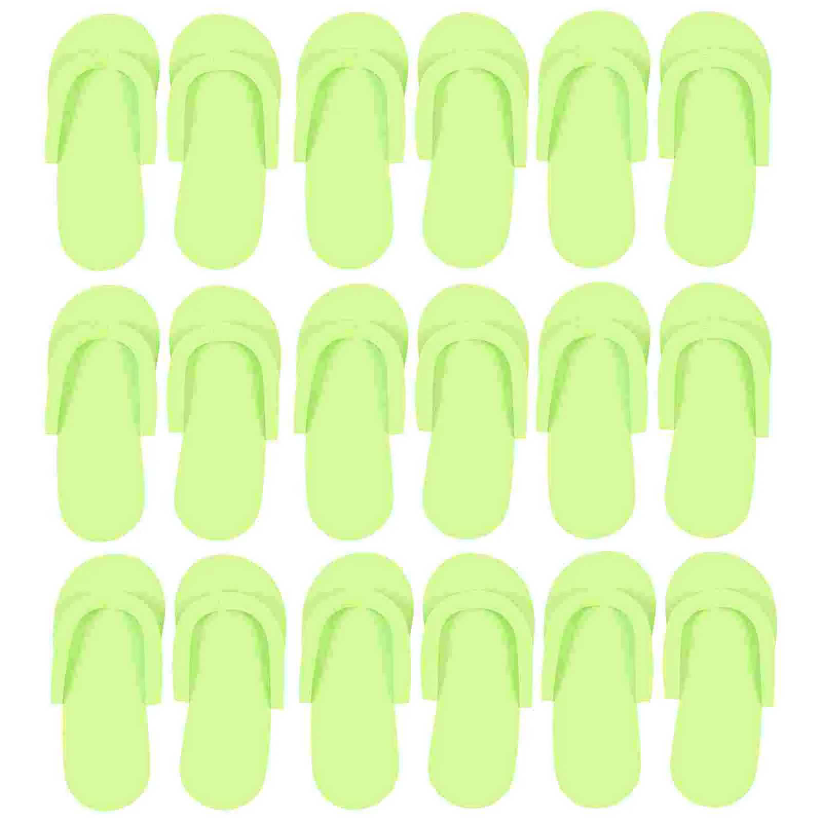 

Slippers Pedicure Disposable Sandals Travel Slipper Flopsspa Guest Shoes Toe Bathroom Foldable Vacation Salon Closed Multi