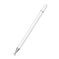 universal pencil double dual silicon head touch capacitive screen stylus caneta capacitiva pen for ipad tablet smartphone