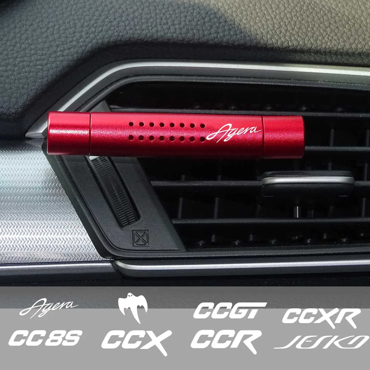 Автомобильная ароматерапия для Koenigsegg Agera RS CC8S CCR Gemera Jesko Regera One:1 автомобильный освежитель воздуха, розетка, зажим для ароматерапии Sticks