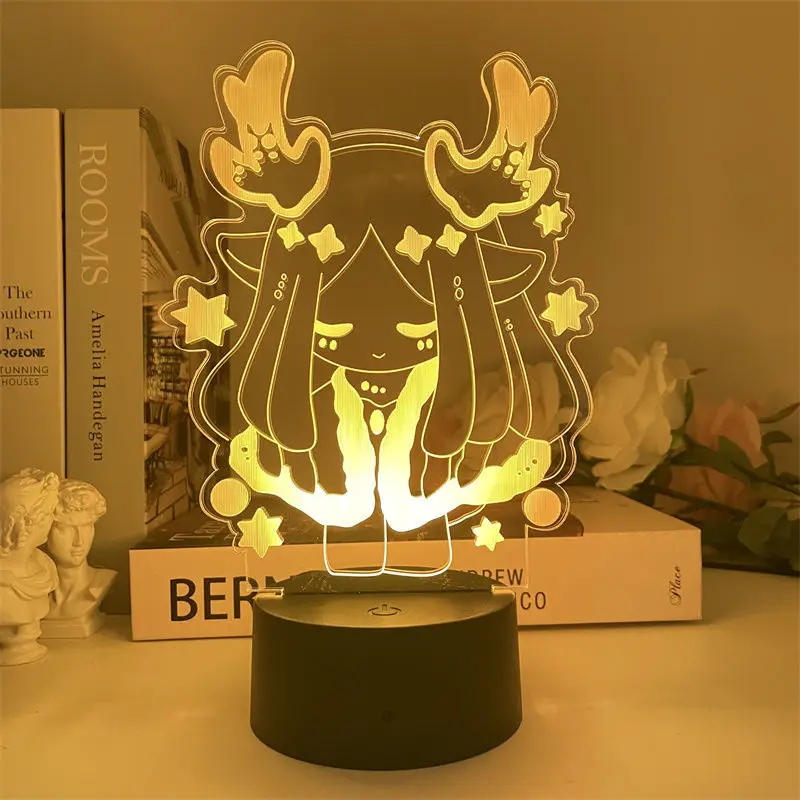

Sky:Children of Light 3d Night Lights Anime Led Light Gifts Figure Daleth Lamp Acrylic Ornament Cubic Neon Birthday Decorations