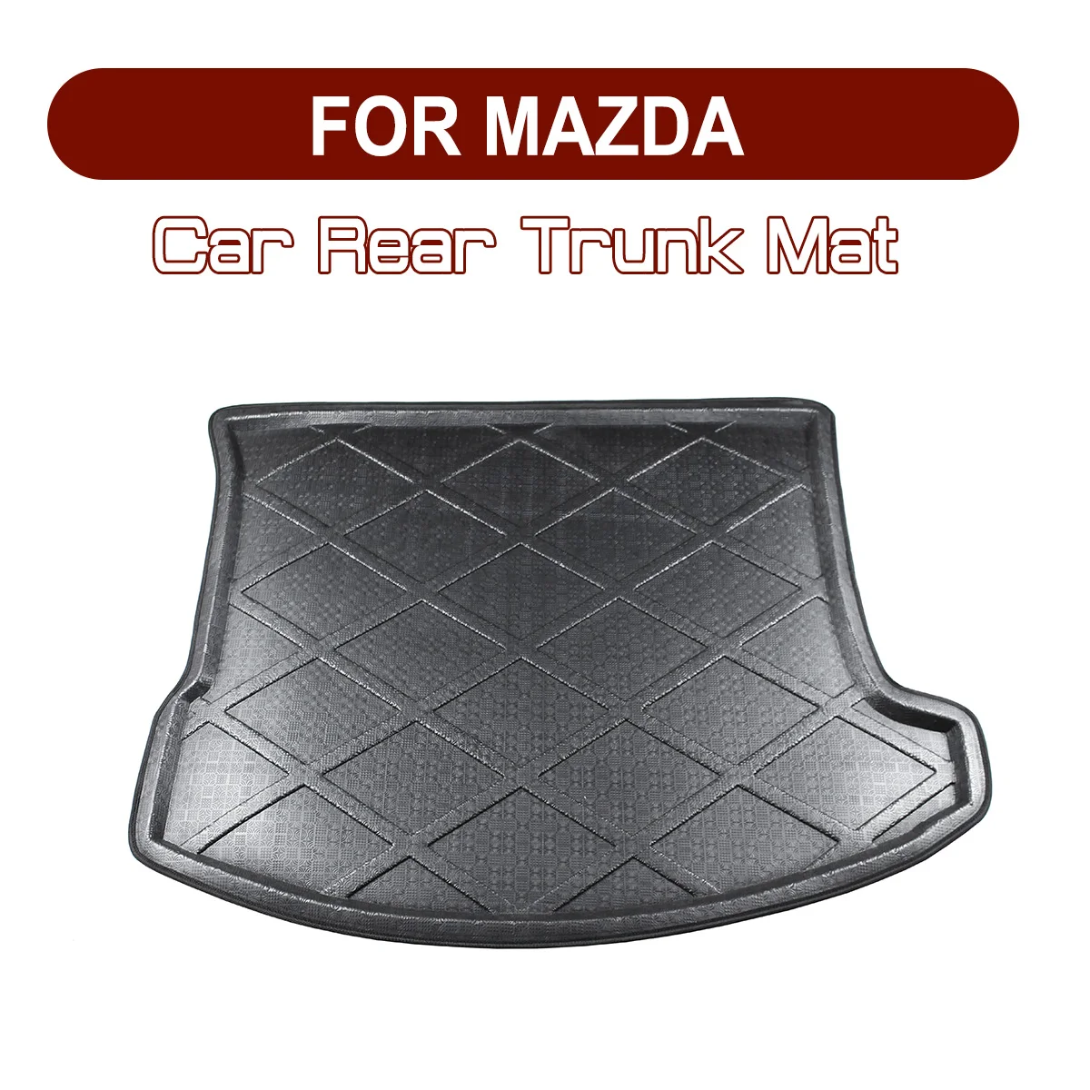 

FOR MAZDA 2 3 5 6 Axela CX-4 CX-5 CX-7 CX-30 Car Rear Trunk Boot Mat Floor Mats Carpet Anti Mud Cargo Waterproof