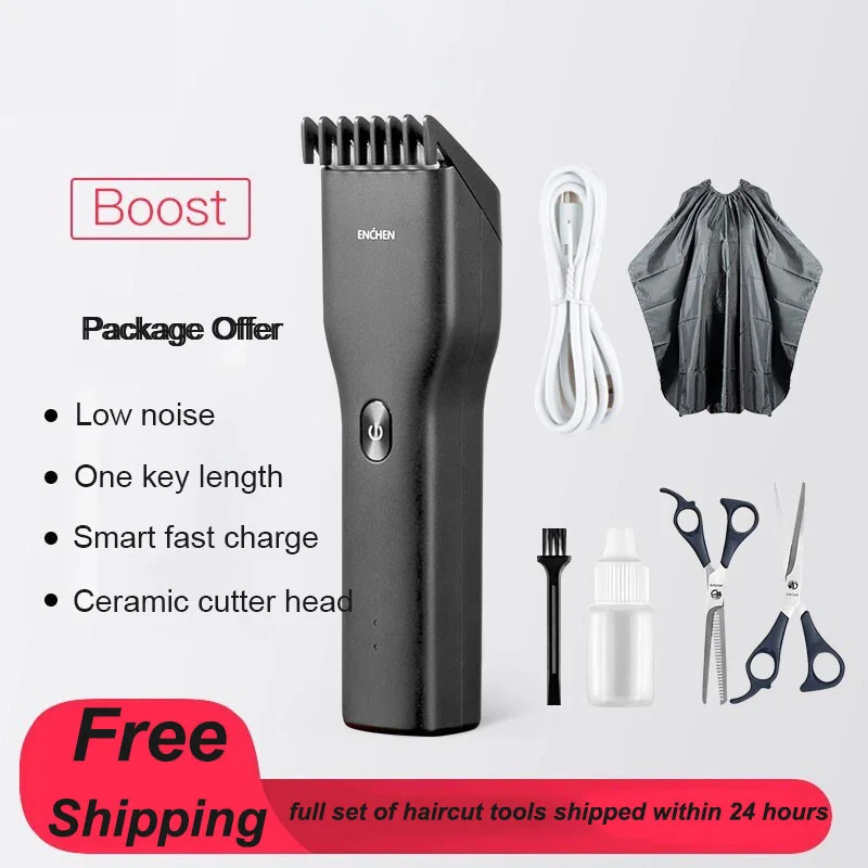 

Enchen Men's Electric Hair Clippers Clippers Cordless Clippers Adult Razors Professional Trimmers Corner Razor Hairdresse