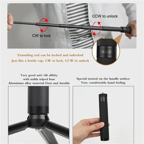 BSLIUFANG Телескопический штатив для DJI Osmo Pocket 3