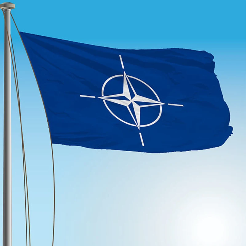 Флаг Североатлантического соглашения НАТО 90x150 см баннер из полиэстера