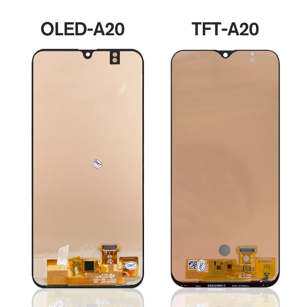 Дисплей 6 4 ''для Samsung Galaxy A20 A205 SM-A205F A205FN ЖК-дисплей сенсорный экран дигитайзер в