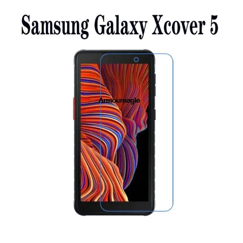

2.5D Full Glue Tempered Glass For Samsung Galaxy X cover 5 Protective Film Screen Protector Guard On For Galaxy Xcover 5 Shield