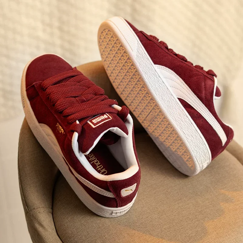 Кроссовки PUMA унисекс 2026 Summer Suede XL Retro Bread, повседневная обувь 395205-12 (art.: 3920daeb14748) - 3920daeb14748