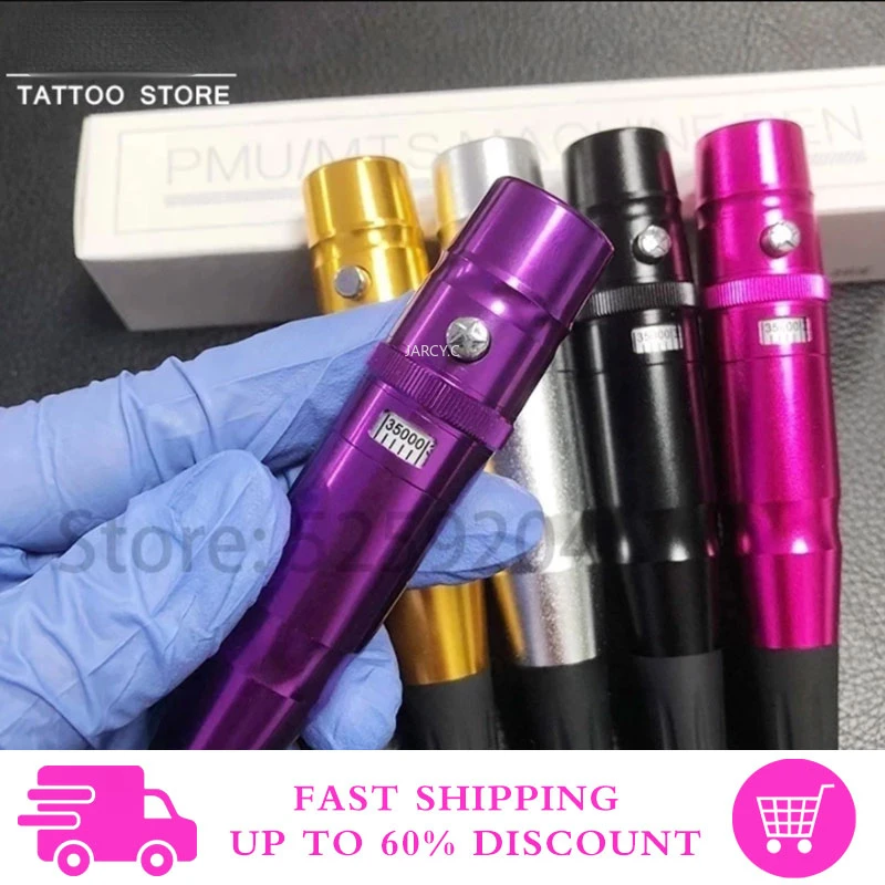 Eyebrow Lip Swiss Electric Gun Tattoo Pen With Pmu Needle