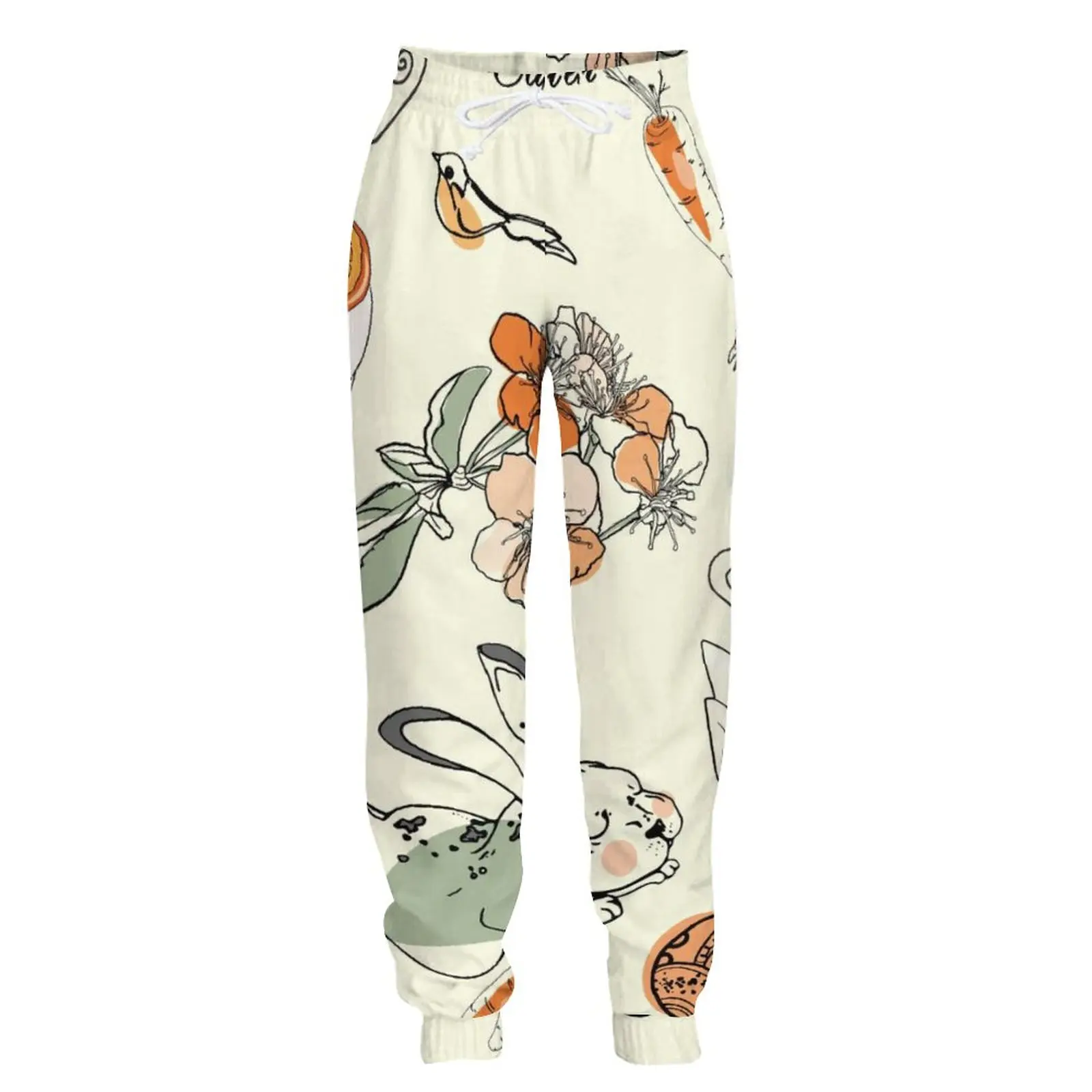 

Jumeast 3D Jogger Casual Sweatpants Baggy Pants For Men Rabbit Carrot Printing Straight Pants Unisex Tracksuit Trousers Clothing