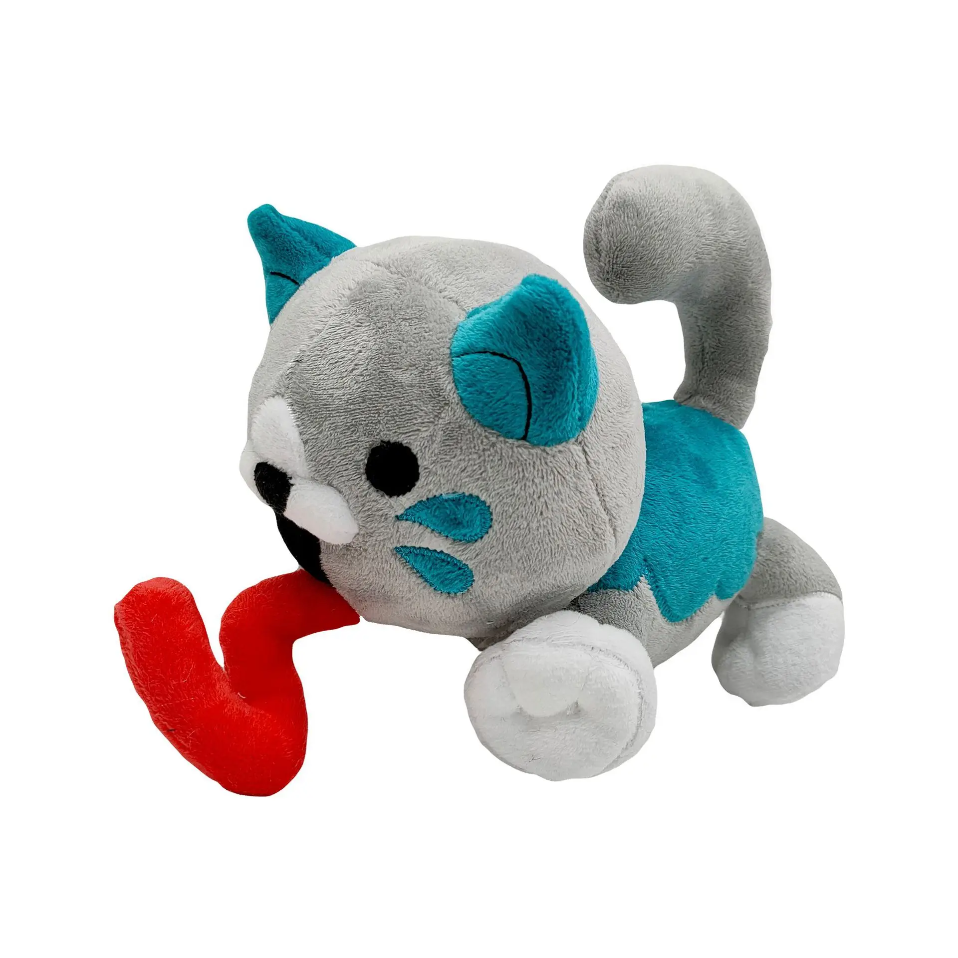 

Игрушка плюшевая в виде кошки-конфеты с таймером