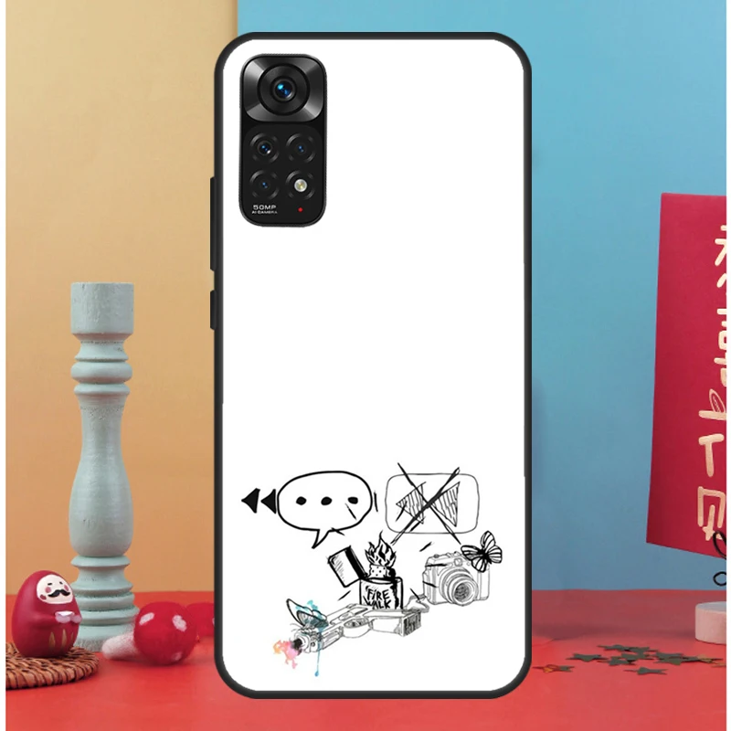 Фото Чехол для Xiaomi Redmi Note 11 10 9 7 Pro 10S 9S 8T Redmi 10 10A 10C 9A 9C 9T №4