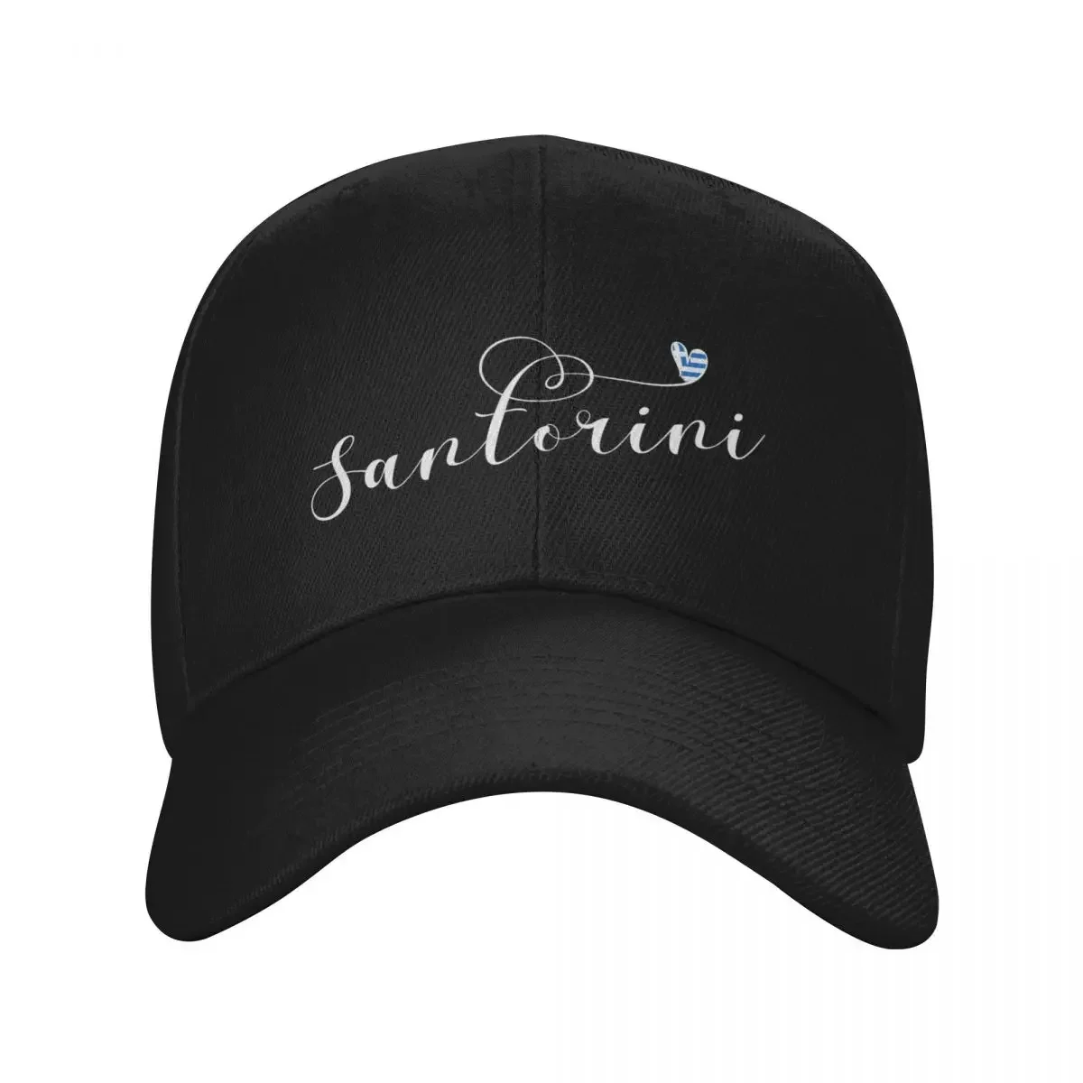 Бейсболка Santorini Heart In Flag полиэстер унисекс