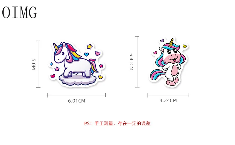 10/50PCS Cute Unicorn Cartoon Stickers Car Motorcycle Travel Luggage Phone Guitar Laptop Classic Toy Kid Kawaii Sticker Gift |