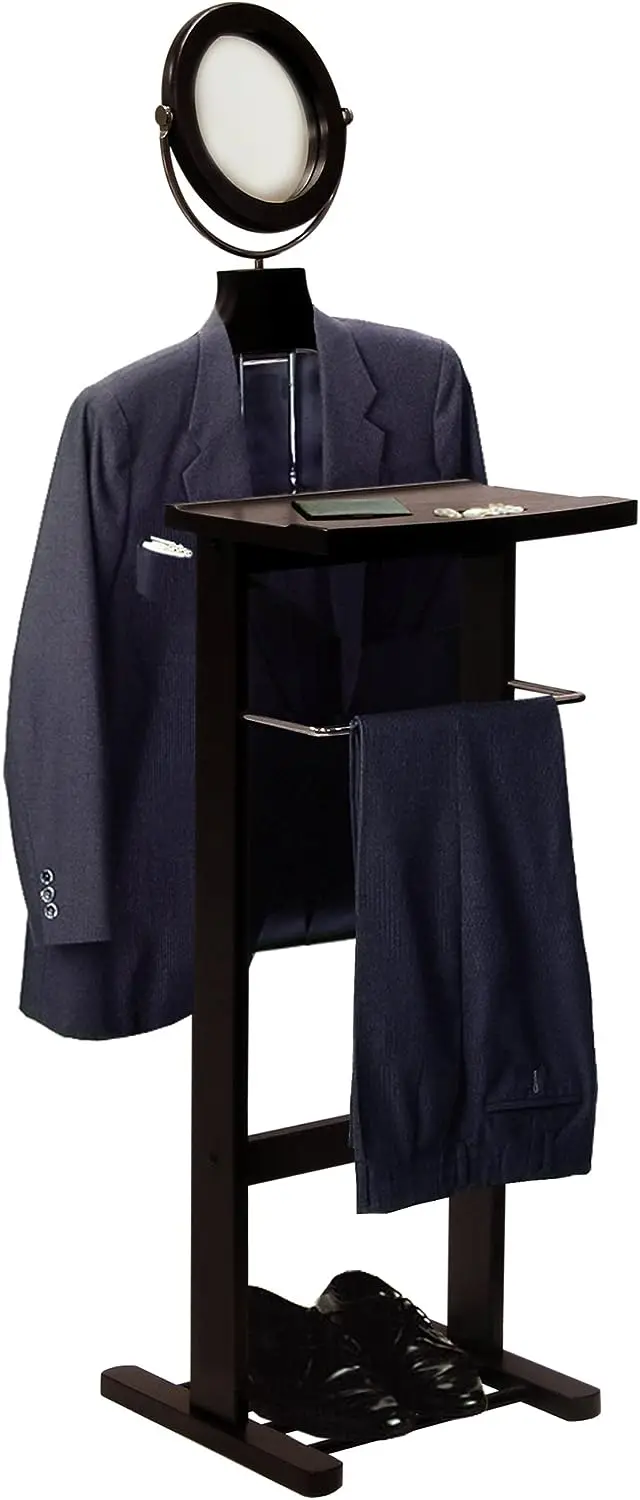 

Inc. Carson Valet Stand, Brown