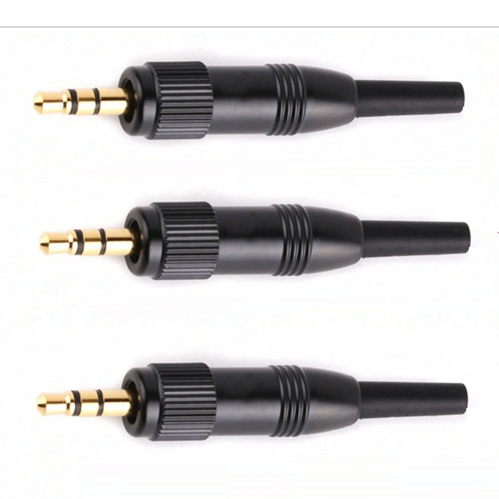10 шт. 3 5 мм стерео шуруп Блокировка аудио замок разъем для Sennheiser Sony Nady Audio2000S Mic