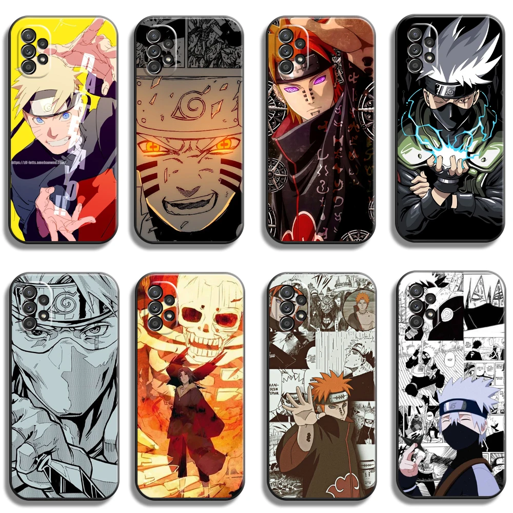 

Naruto Sasuke Cartoon Phone Cases For Samsung A51 4G A51 5G A71 4G A71 5G A52 4G A52 5G A72 4G A72 5G Carcasa Back Cover Coque