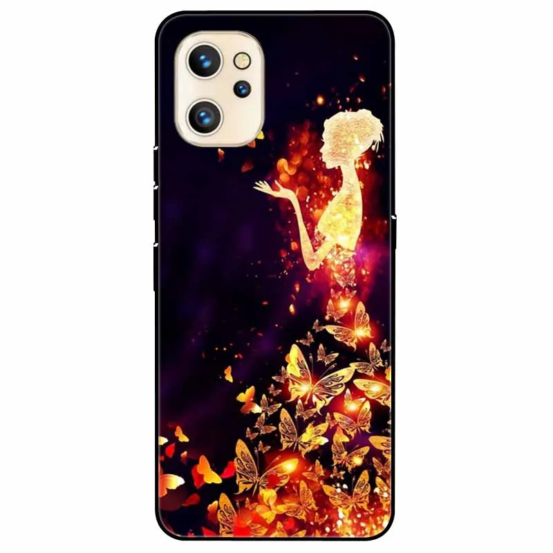 Для Umidigi A13 Pro Чехол A13S силиконовый мягкий ударопрочный чехол из ТПУ с котом для s