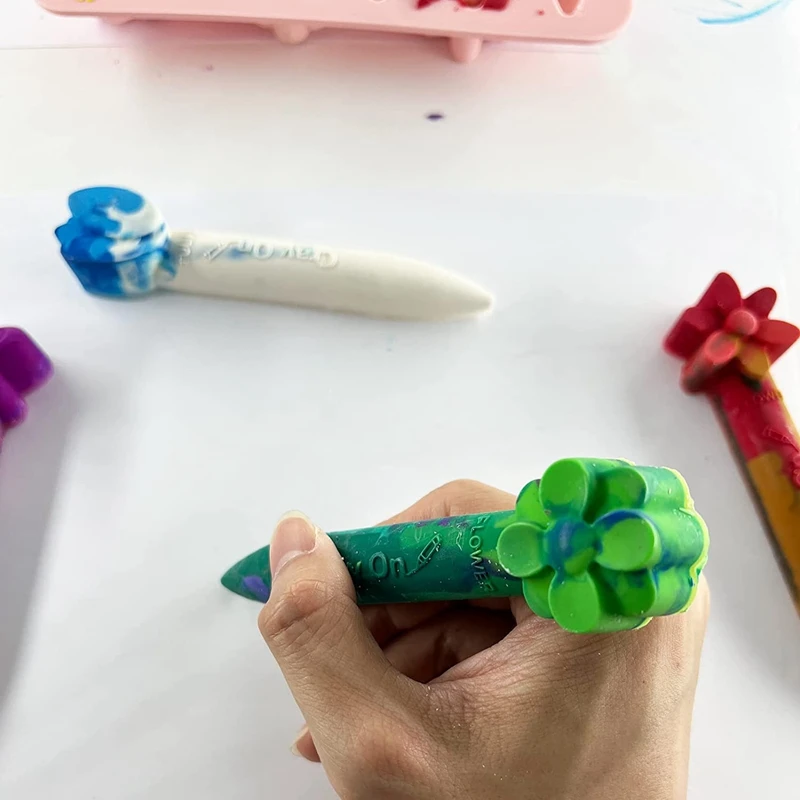 Формы для переработки карандашей силиконовые формы цветочных 3D безопасные