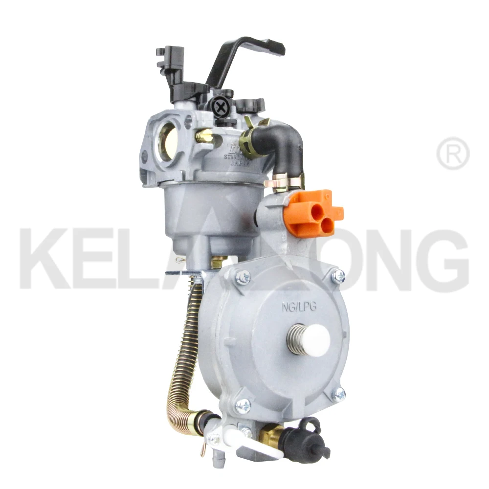 Карбюратор KELKONG GX160 LPG NG двойное топливо для бензинового генератора Honda 168F 170F 3 кВт 5