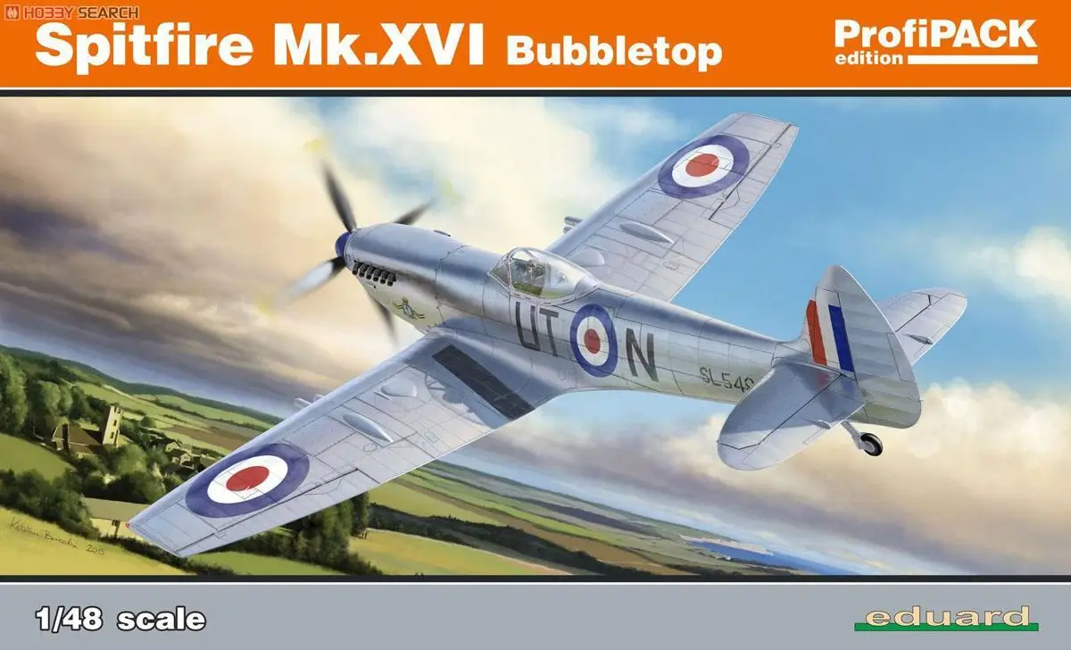 Eduard EDU8285 1/48 Spitfire Mk.XVI Bubble Top ProfiPACK Model Kit