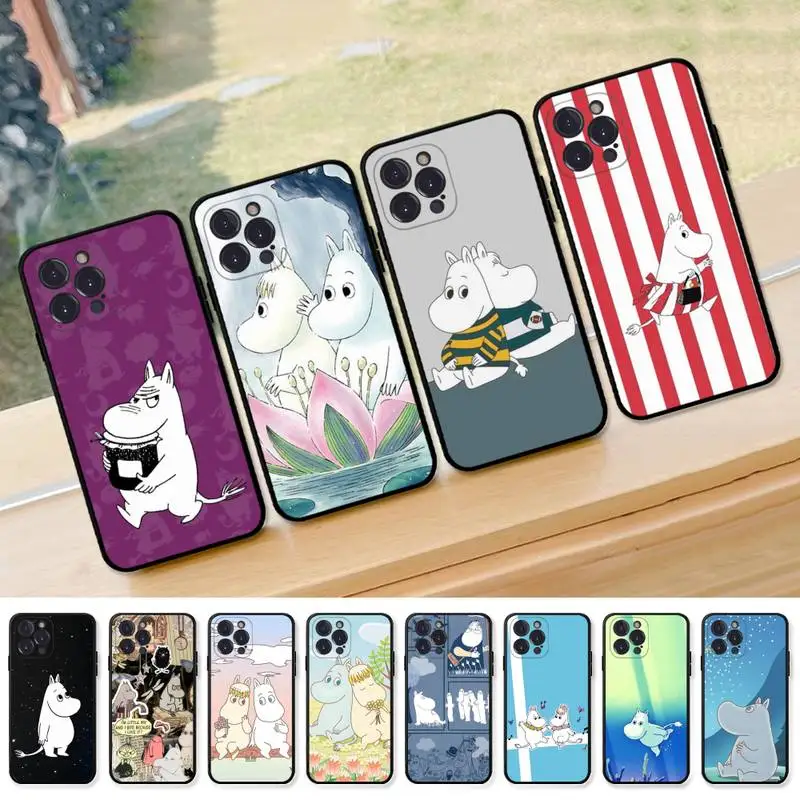 

Cute Cartoon h-hippo Phone Case For iPhone 8 7 6 6S Plus X SE 2020 XR XS 14 11 12 13 Mini Pro Max Mobile cover