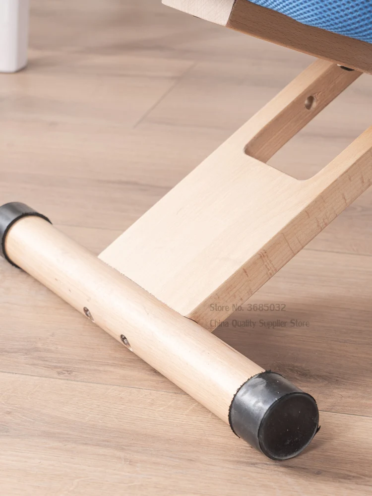 Домашнее кресло из массива дерева на коленях для коррекции осанки подъемное