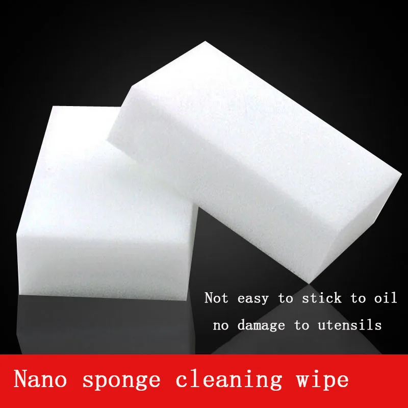 

100pcs Melamine Dishwashing Nano High Density Magic Sponge Eraser Cleaning Household Cleaner Cleaning Sponge For Dish Kitchen