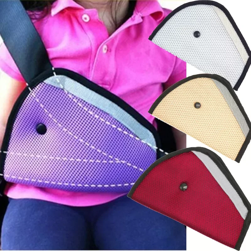 

Universal Car Safe Fit Seat Belt Cover Soft Car Safety Belt Adjust Device Baby Child Protector Covers Positioner Accessories