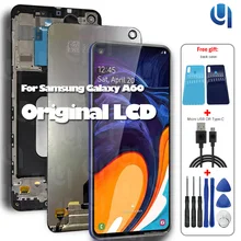 Original 6.3'' LCD Display For Samsung galaxy A60 A606F/DS A6060 A606FD Touch Screen Digitizer Assembly Replacement