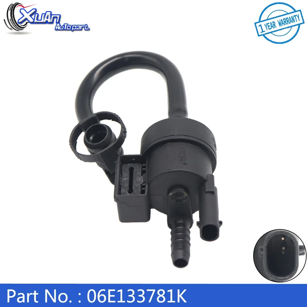 XUAN Фильтр с активированным углем Топливный бак Сапун Очистка Соленоидный клапан