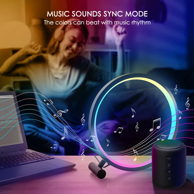 Bluetooth светодиодный настенный светильник