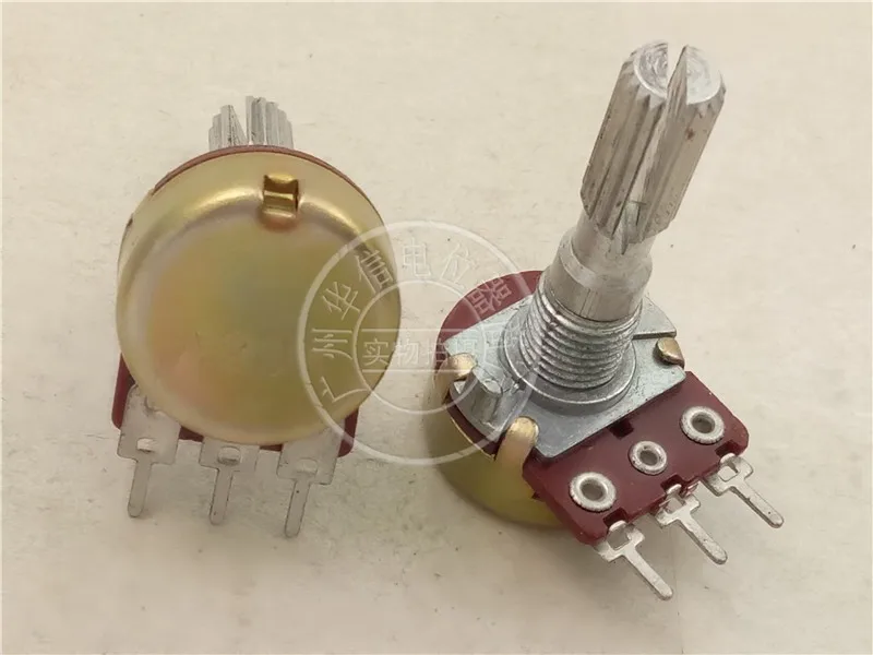 

Taiwan 163P-N 16 single potentiometer A20k handle length 25mm flower
