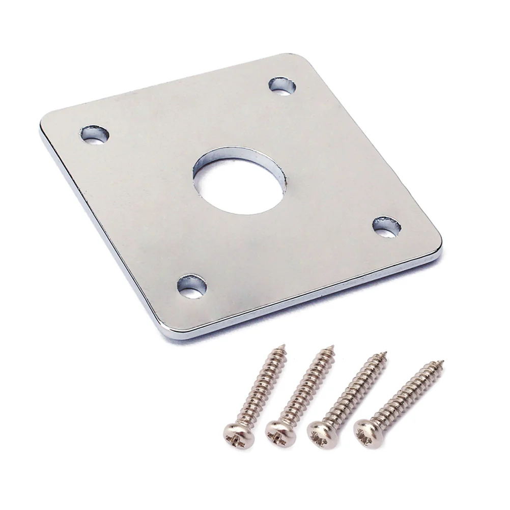 Квадратная пластина для гитарного разъема выходной входный разъем гитары