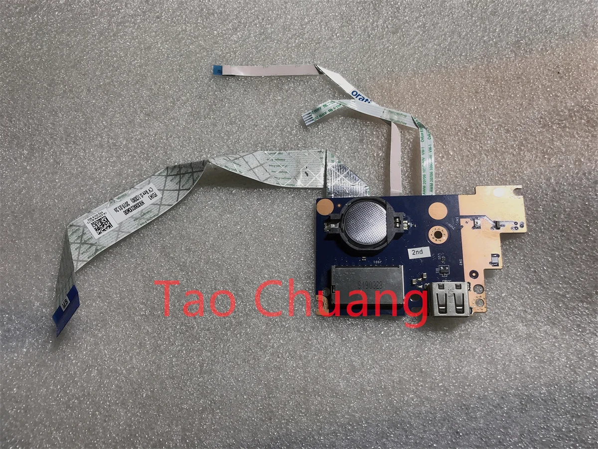 Для DELL Inspiron 5493 USB-устройство чтения карт кнопка включения питания плата LS-G718P