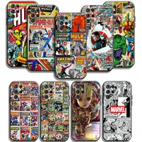 avengers marvel phone cases for samsung galaxy a51 4g a51 5g a71 4g a71 5g a52 4g a52 5g a72 4g a72 5g cases funda soft tpu