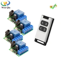 433 mhz wireless rf remote control switch dc12v 10a 1ch relay transmitter with receiver module for led light door controller