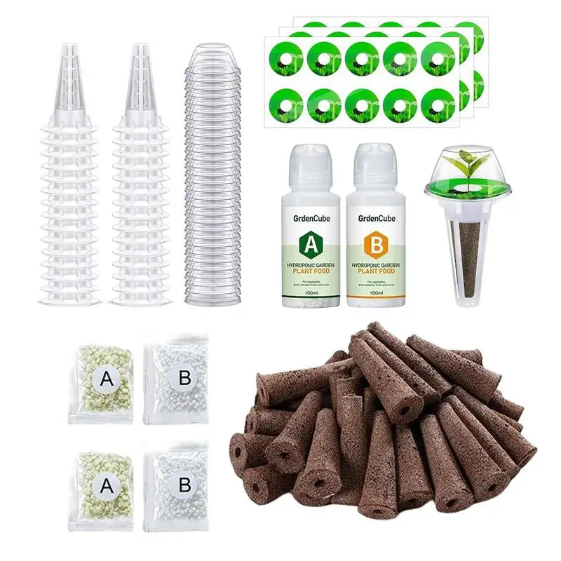 

Plant Grow Pots Net Nursery Cup Hydroponic Colonization Mesh Plastic Basket Holder Vegetable Planter Soilless Greenhouse