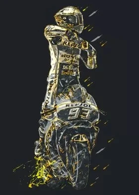 

Плакат мотоцикл JKPICTURE печать на холсте