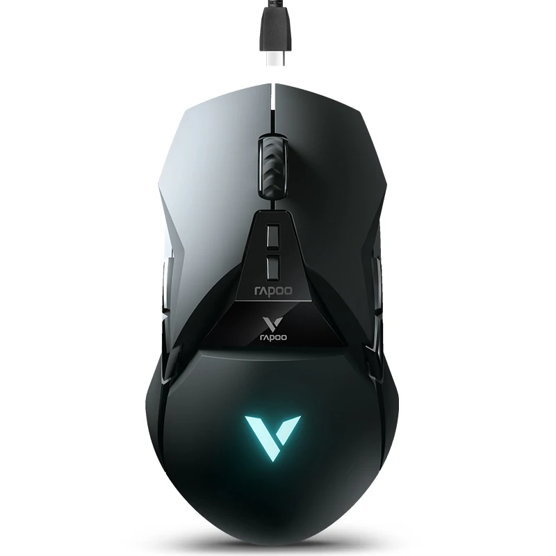 

RAPOO VT950 Wired/Wireless Gaming Mouse 10000 DPI 11 Buttons Programmable RGB BackLight Rechargeable Ergonomic Mouse Gamer Mouse