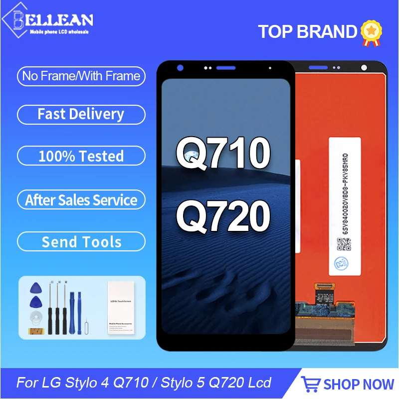 

6.2 Inch For LG Q720 Stylo 5 LCD Touch Screen For LG Q710 Q Stylo 4 Display Digitizer Assembly Replacement With Tools