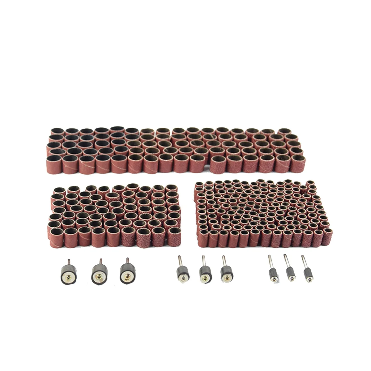 

Sanding Drum Kit Sandpaper Ring Grinding Head Sandpaper Roll Rubber Mandrel for Tools Sandpaper