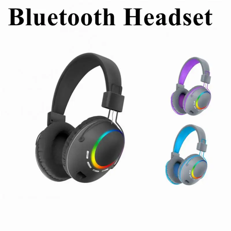 

Игровые регулируемые bluetooth-наушники, стереонаушники с глубокими басами, беспроводные наушники с долгим сроком службы батареи, музыкальная ...
