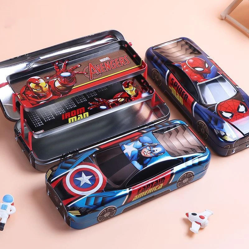 Case Large Capacity Cartoon Car Stereo Pencil Case, Learning