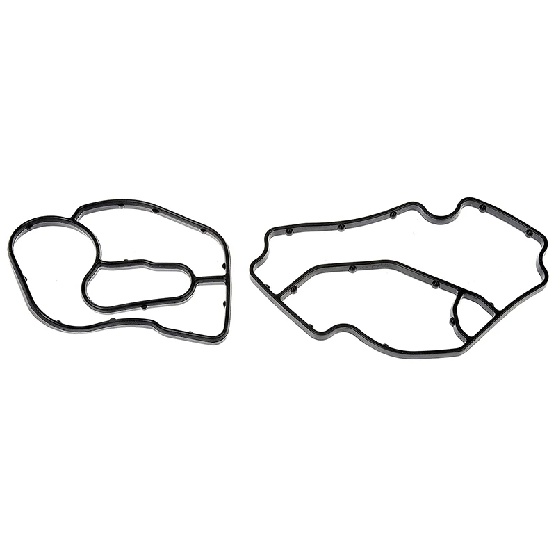 

2Pcs Black Rubber Oil Filter Housing Gasket Fit for Mercedes Benz ML320 ML350 R320 Dodge Sprinter 6421840080 6421801410