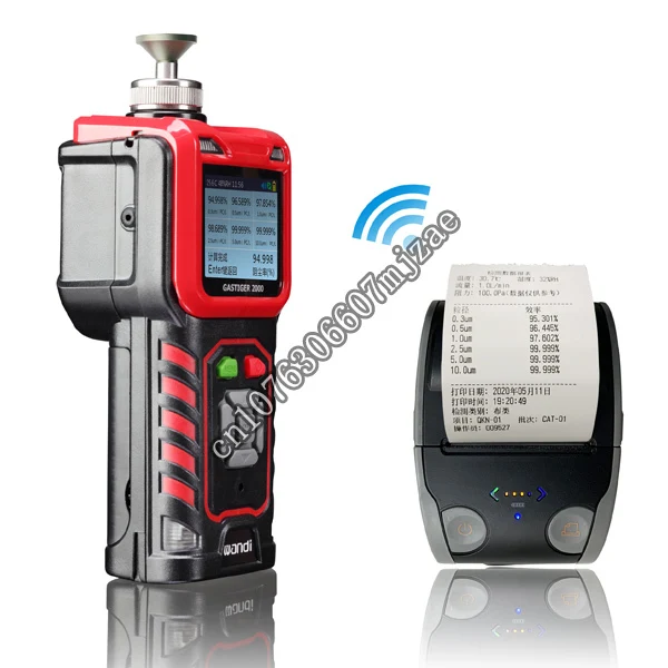 Портативный счетчик пыли PM0.3 PM0.5 PM1.0 PM2.5 PM5.0 PM10 пневматических частиц