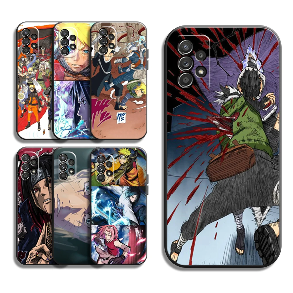 

Cartoon Naruto Anime Phone Cases For Samsung A21S A31 A72 A52 A71 A51 5G A42 5G A20 A21 A22 4G A22 5G A20 A32 5G A11 Back Cover