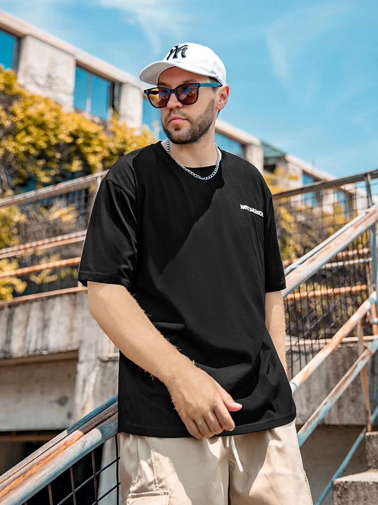 Мужская футболка с короткими рукавами больших размеров Spuncher Новое поступление